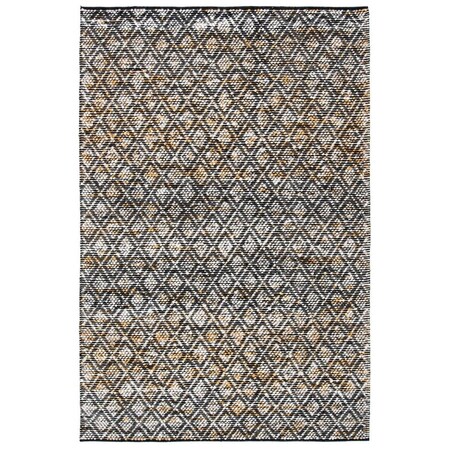 Safavieh 8 x 10 ft. Natura Hand Woven Rectangle Area Rug Ivory & Yellow NAT615C-8
